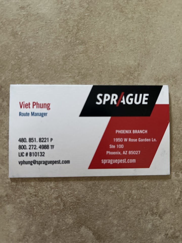 Sprague Pest Solutions project